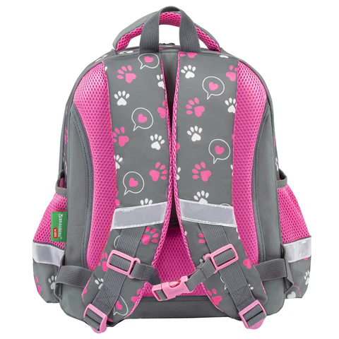 Ранец BRAUBERG KIDS STANDARD, 2 отделения, "Кот-мурлыка", 36х28х14 см,