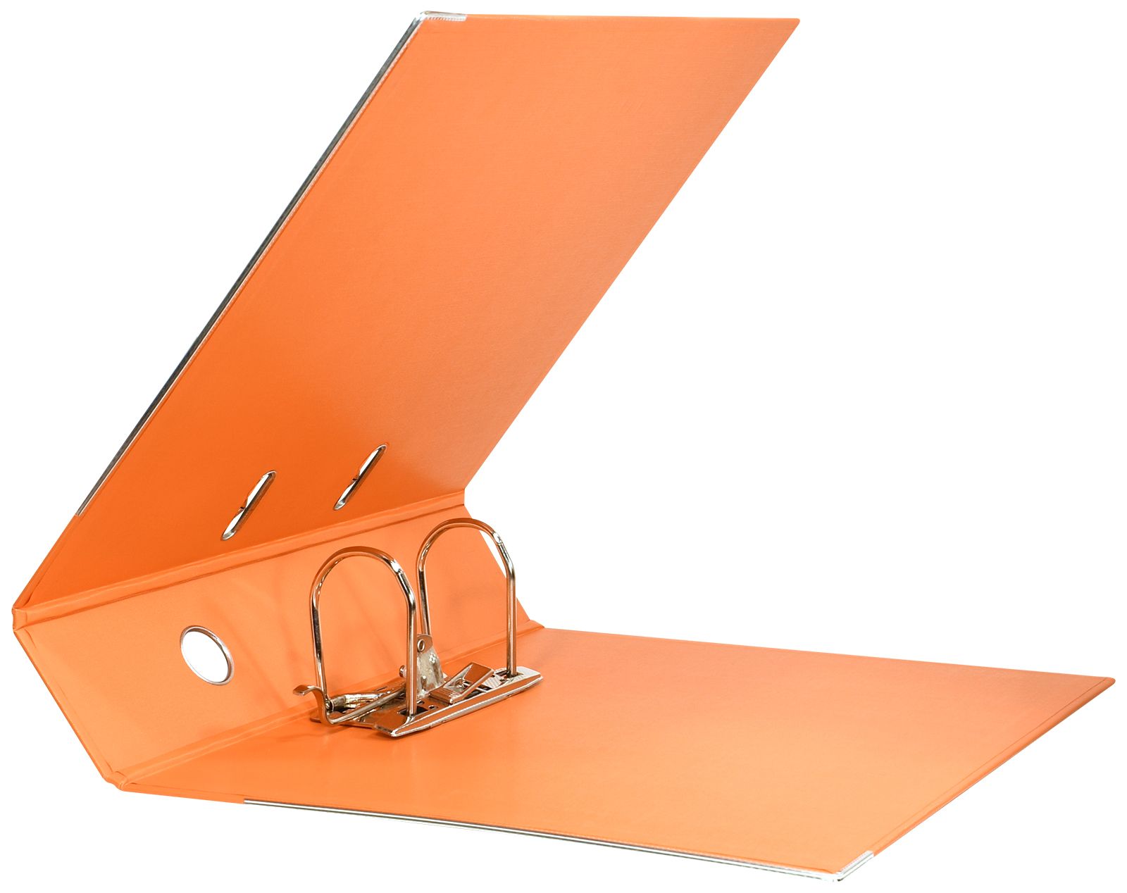 Папка-регистратор INFORMAT 75 мм, двухсторонняя, PVC, оранжевый