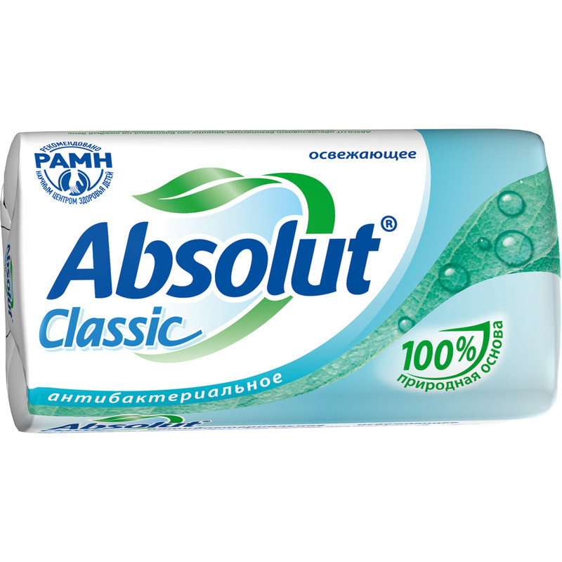 Абсолют т/м 90гр. CLASSIC Освежающее *6/72 Абсолют т/м 90гр. CLASSIC Освежающее *6/72
