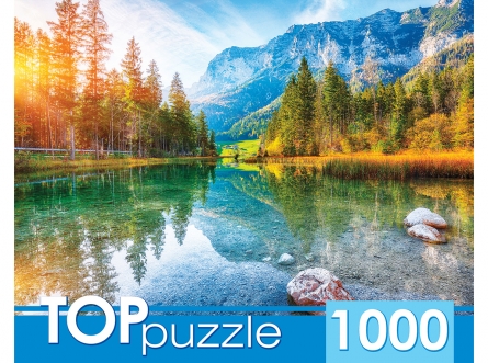 TOPpuzzle. ПАЗЛЫ 1000 элементов. ГИТП1000-2150 Германия. Озеро Хинтерзее