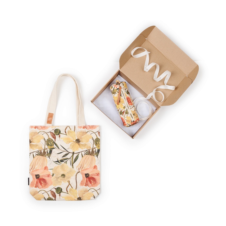 НАБОР ПОДАРОЧНЫЙ "FLORA. ЦВЕТОЧНАЯ СТРАСТЬ" (ШОППЕР И КОСМЕТИЧКА S) НАБОР ПОДАРОЧНЫЙ "FLORA. ЦВЕТОЧНАЯ СТРАСТЬ" (ШОППЕР И КОСМЕТИЧКА S)