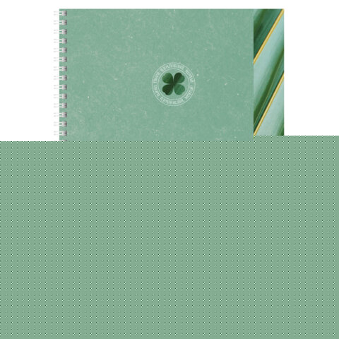 Тетрадь А4 96 л., HATBER, гребень, линия, обложка картон, "Вдохновение