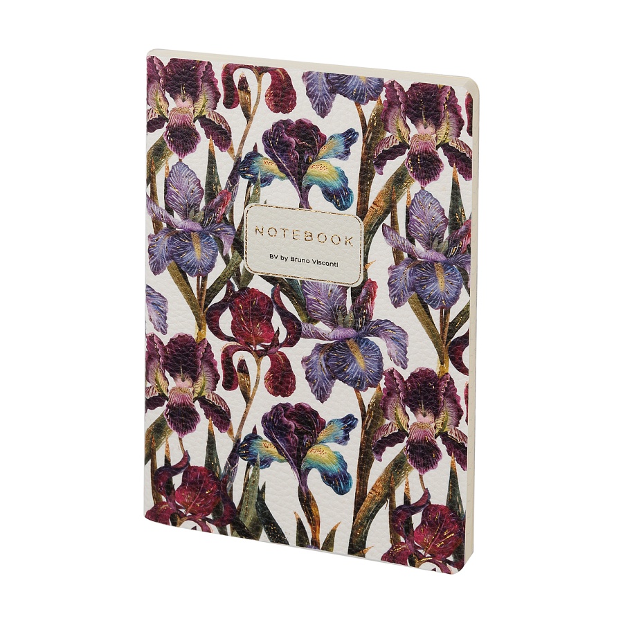ТЕТРАДЬ А5 ИЗ ЭКОКОЖИ, "FLORA.ИРИСЫ" 60 Л. ЛИНЕЙКА ТЕТРАДЬ А5 ИЗ ЭКОКОЖИ, "FLORA.ИРИСЫ" 60 Л. ЛИНЕЙКА