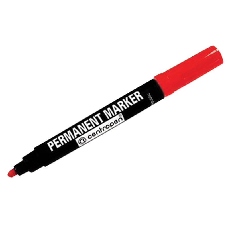 Маркер перманентный "8566" красный, пулевидный, 2,5мм: 8566/1кр штр.: Маркер перманентный "8566" красный, пулевидный, 2,5мм: 8566/1кр штр.: