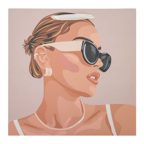 Пакет подарочный (1 штука) 30x10x30 см, "Beautiful Lady",