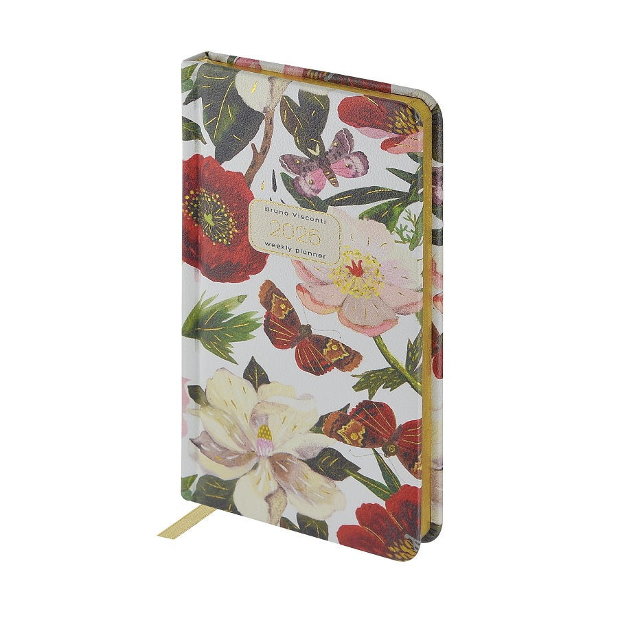 ЕЖЕНЕДЕЛЬНИК А6 ДАТИРОВАННЫЙ "FLORA. Пионы" 2026 ЕЖЕНЕДЕЛЬНИК А6 ДАТИРОВАННЫЙ "FLORA. Пионы" 2026