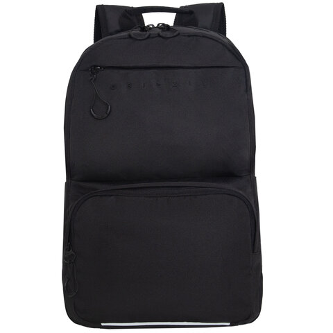 Рюкзак GRIZZLY школьный, анатомическая спинка, 2 отделения, для мальчиков,