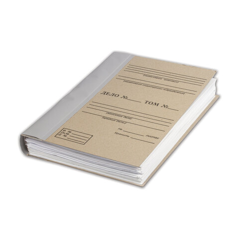 Папка архивная для переплета А4 (310х215 мм), 100 мм, без клапанов, переплетный Папка архивная для переплета А4 (310х215 мм), 100 мм, без клапанов, переплетный