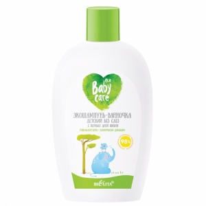 БЕЛИТА BABY CARE ЭКОШАМПУНЬ-ВАННОЧКА детский БЕЗ СЛЕЗ с первых дней жизни БЕЛИТА BABY CARE ЭКОШАМПУНЬ-ВАННОЧКА детский БЕЗ СЛЕЗ с первых дней жизни