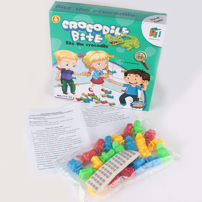Настольная игра "Crocodile bite" (Укус крокодила) Настольная игра "Crocodile bite" (Укус крокодила)