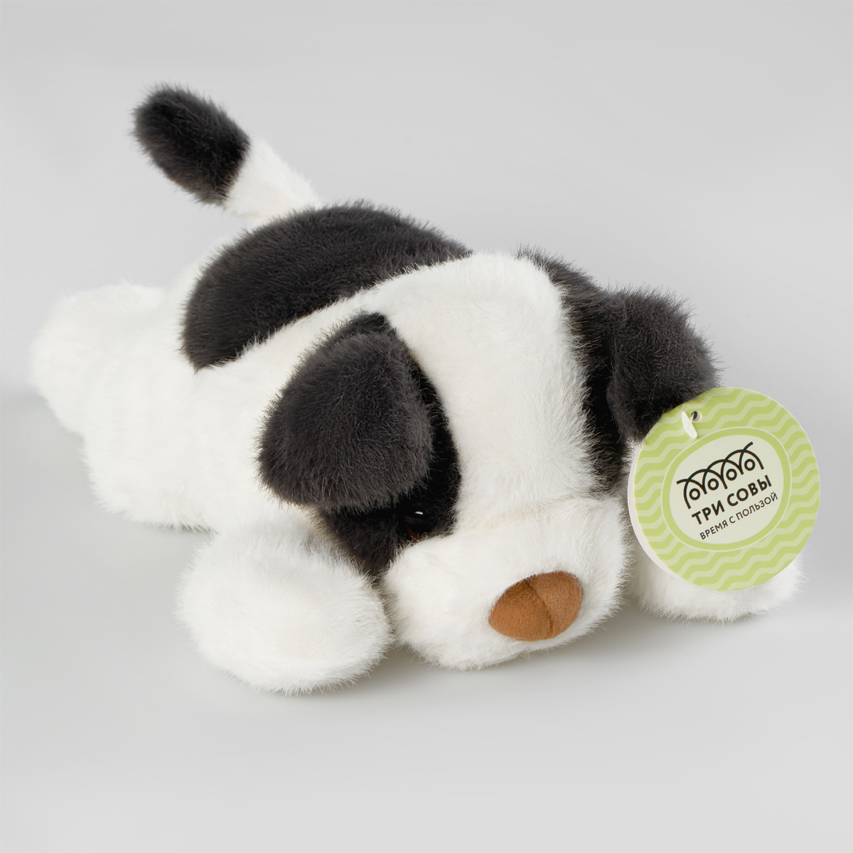 Мягкая игрушка ТРИ СОВЫ "Пятнистый щенок", 25см