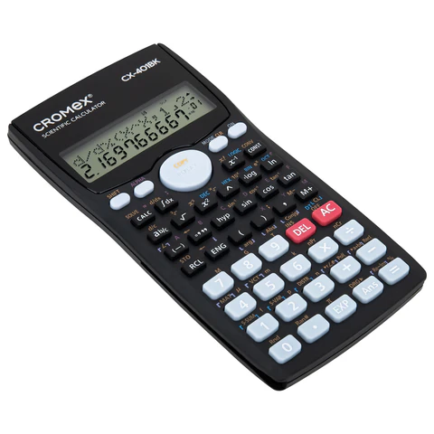 Калькулятор инженерный CROMEX (КРОМЕКС) CX-401BK (155х80 мм), 401 функция, 10+2 Калькулятор инженерный CROMEX (КРОМЕКС) CX-401BK (155х80 мм), 401 функция, 10+2