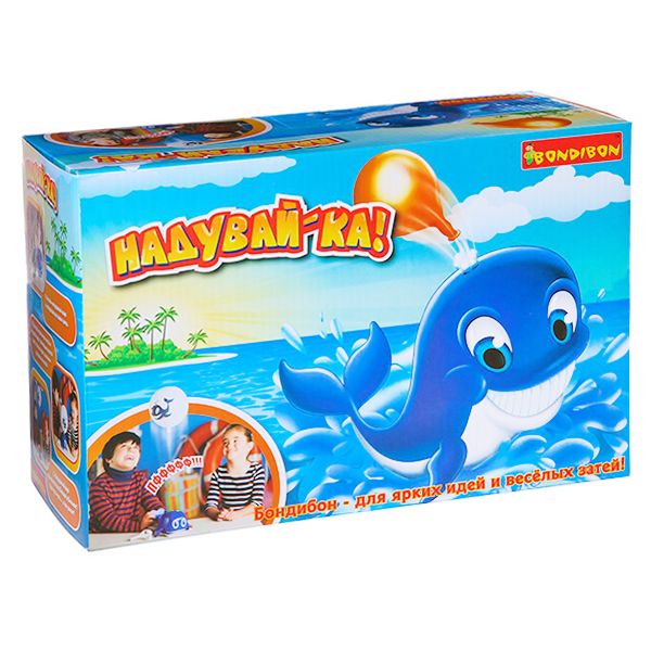 Настольная игра BONDIBON НАДУВАЙ-КА, ВОХ 27,3x17,78x12 см., арт. 3500 1910 Настольная игра BONDIBON НАДУВАЙ-КА, ВОХ 27,3x17,78x12 см., арт. 3500 1910