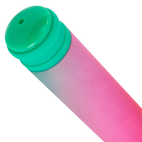Ручка гелевая BRAUBERG GRADE NEON, ЧЕРНАЯ, игольчатый узел 0,5 мм, линия письма