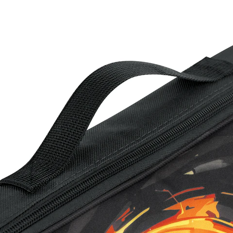 Папка на молнии с ручками BRAUBERG KIDS А4, 1 отделение, регулируемый плечевой