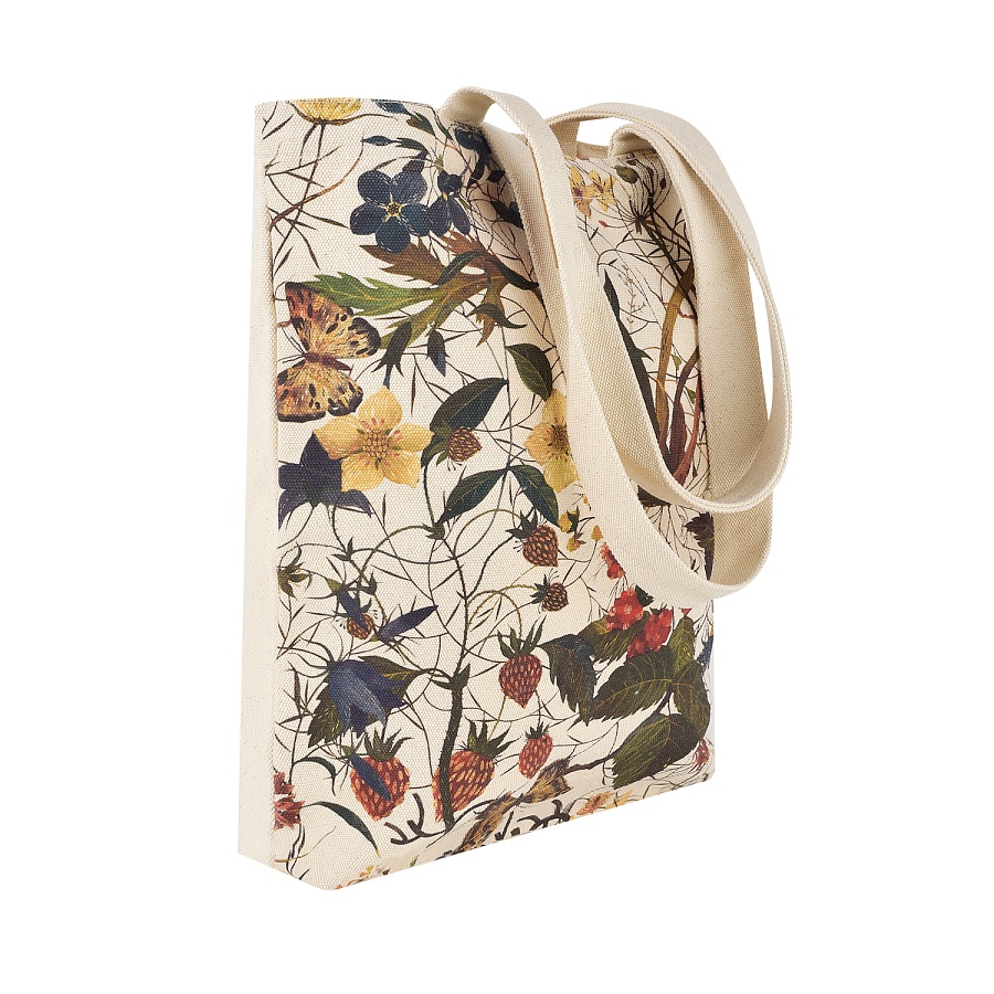 СУМКА-ШОППЕР "FLORA.ЛЕСНЫЕ ЯГОДЫ", 34*36 CM СУМКА-ШОППЕР "FLORA.ЛЕСНЫЕ ЯГОДЫ", 34*36 CM