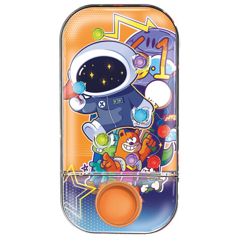 Водная игра КОСМОНАВТЫ, 11х6 см, мячики, ассорти, 3 вида, дисплей, JOLLY JOT