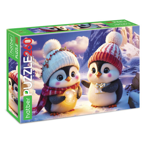 Пазл картонный "ЗИМНИЕ РАДОСТИ " 260 элементов АССОРТИ, 220х330 мм, Пазл картонный "ЗИМНИЕ РАДОСТИ " 260 элементов АССОРТИ, 220х330 мм,