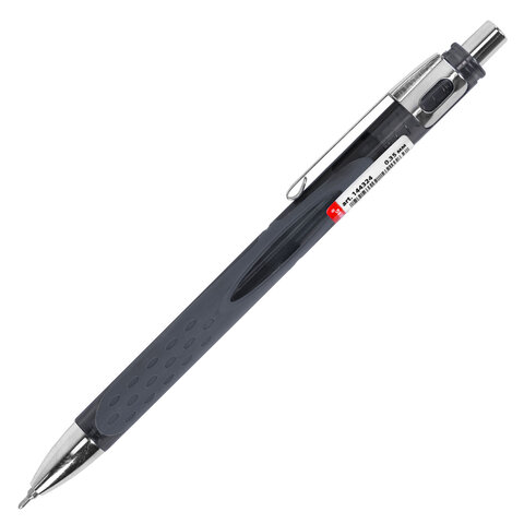 Ручка шариковая автоматическая с грипом BRAUBERG "STYLE RT", СИНЯЯ,