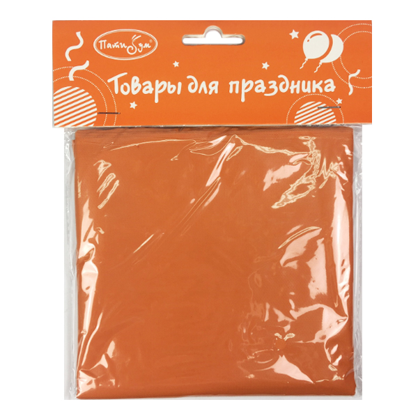 Скатерть полиэтиленовая Orange 121 см X 183 см Скатерть полиэтиленовая Orange 121 см X 183 см
