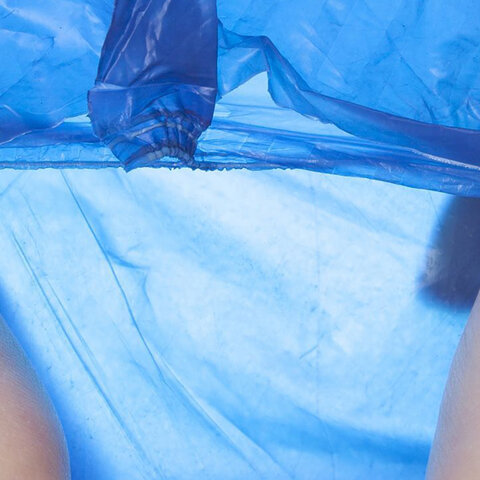 Бахилы КОМПЛЕКТ 100 штук (50 пар), ОЧЕНЬ ПРОЧНЫЕ, двойная резинка, 40х14, 52