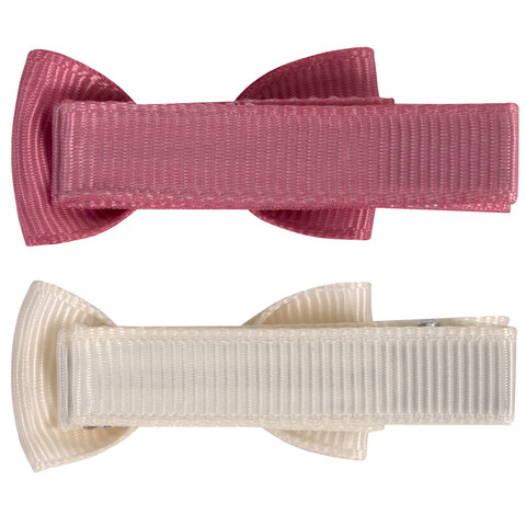 Заколки для волос НАБОР 2 шт., 4,6 см, зажим, бантики, разные цвета, MONTE VITA Заколки для волос НАБОР 2 шт., 4,6 см, зажим, бантики, разные цвета, MONTE VITA