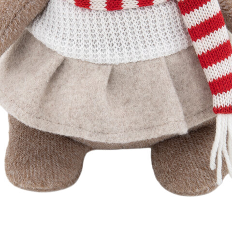 Украшение новогоднее интерьерное 40 см "Веселый оленёнок", полиэстер, Украшение новогоднее интерьерное 40 см "Веселый оленёнок", полиэстер,