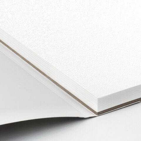 Бумага для акварели, альбом для рисования, бумага 160 г/м2, 207х297 мм, 40 л.,