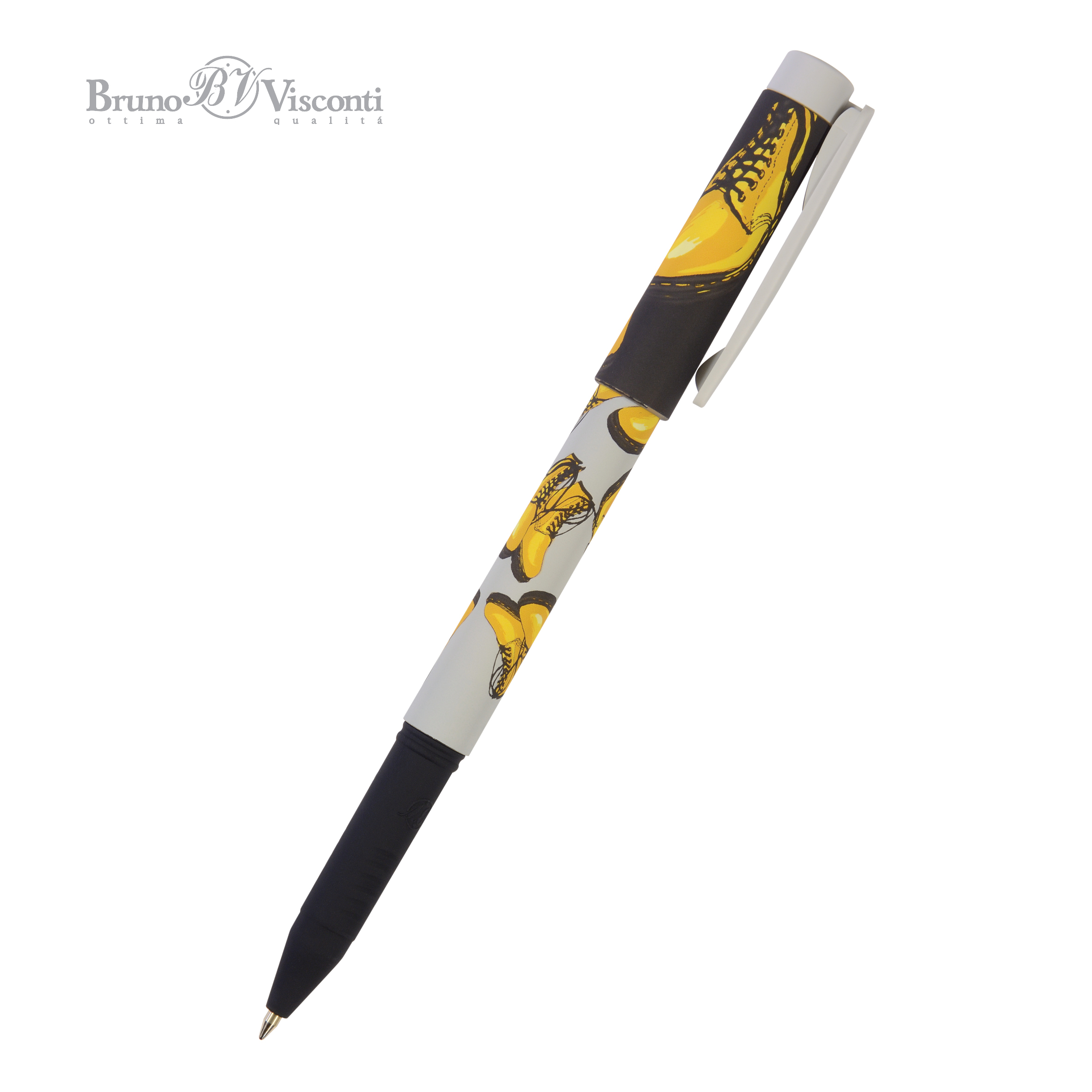 РУЧКА "FreshWrite. Boots. Желтые ботинки", ШАРИКОВАЯ 0.7 ММ, СИНЯЯ РУЧКА "FreshWrite. Boots. Желтые ботинки", ШАРИКОВАЯ 0.7 ММ, СИНЯЯ