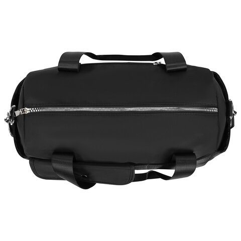 Сумка дорожная HEIKKI HANDY (ХЕЙКИ), карман на молнии, багажная лента, черная, Сумка дорожная HEIKKI HANDY (ХЕЙКИ), карман на молнии, багажная лента, черная,