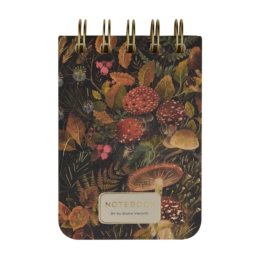 БЛОКНОТ НА ГРЕБНЕ «CUTE JOURNAL» A7, BV, 100 Л. "FLORA. FOREST FAIRY БЛОКНОТ НА ГРЕБНЕ «CUTE JOURNAL» A7, BV, 100 Л. "FLORA. FOREST FAIRY