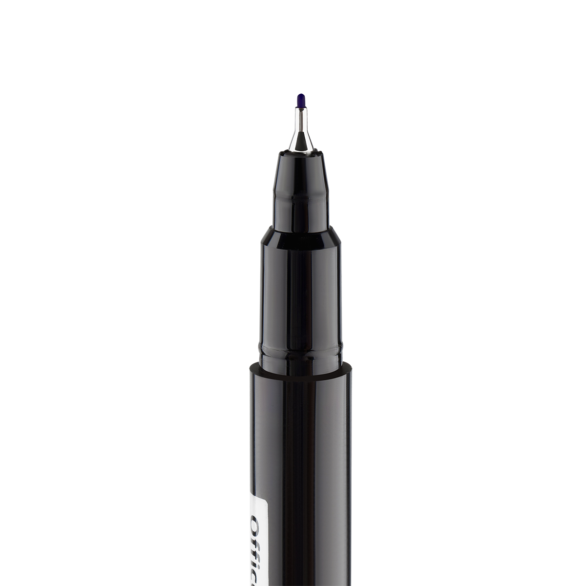 Маркер перманентный OfficeSpace синий, тонкий металл. наконечник, 0,5мм