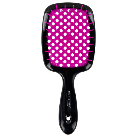 Расческа для волос массажная 20х8,5 см, массажер и щетка для чистки В ПОДАРОК,