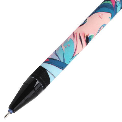 Ручка стираемая гелевая с принтом FUNSTER (ФАНСТЕР) "ANIME", СИНЯЯ, Ручка стираемая гелевая с принтом FUNSTER (ФАНСТЕР) "ANIME", СИНЯЯ,