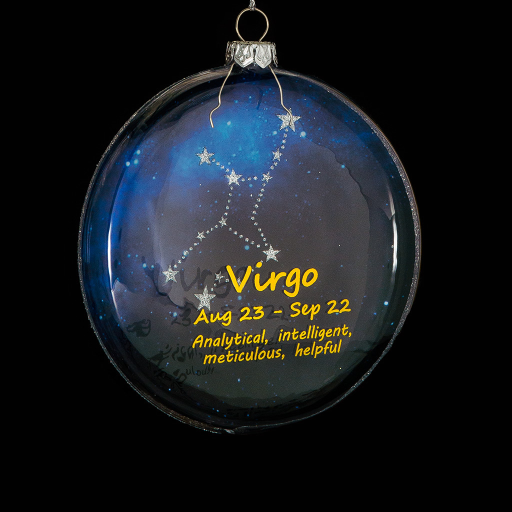 Украшение ErichKrause Decor Дева медальон 10см, стекло Украшение ErichKrause Decor Дева медальон 10см, стекло