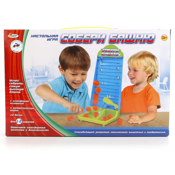 ИГРА НАСТОЛЬНАЯ "ИГРАЕМ ВМЕСТЕ" "СОБЕРИ БАШНЮ" В РУСС. КОР. ИГРА НАСТОЛЬНАЯ "ИГРАЕМ ВМЕСТЕ" "СОБЕРИ БАШНЮ" В РУСС. КОР.