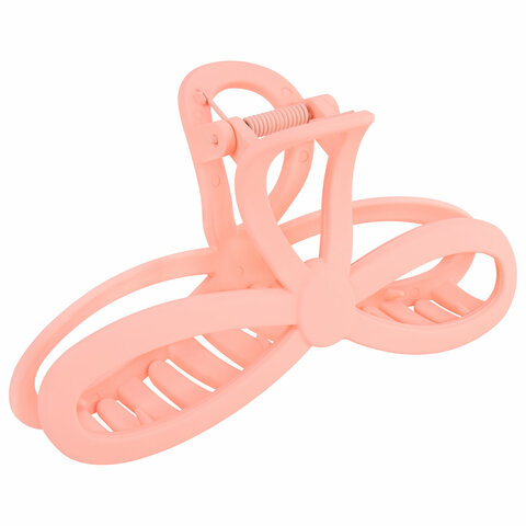 Краб для волос 12,5 см, soft-touch, розовый, MONTE VITA (МОНТЕ ВИТА), 457011 Краб для волос 12,5 см, soft-touch, розовый, MONTE VITA (МОНТЕ ВИТА), 457011