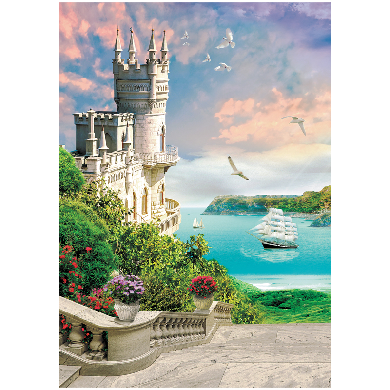 Пазл 1000 эл. ТРИ СОВЫ "Ласточкино гнездо"