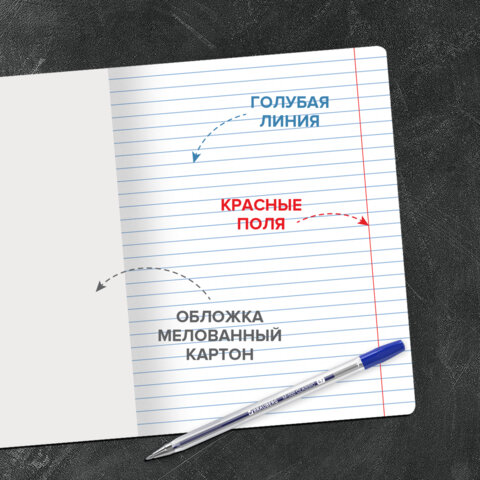 Тетради ДЭК 12 л. КОМПЛЕКТ 20 шт. BRAUBERG КЛАССИКА NEW, линия, обложка картон, Тетради ДЭК 12 л. КОМПЛЕКТ 20 шт. BRAUBERG КЛАССИКА NEW, линия, обложка картон,
