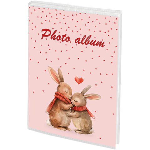 Фотоальбом BRAUBERG на 36 фото 10х15 см, ассорти 5 дизайнов, мягкая обложка,