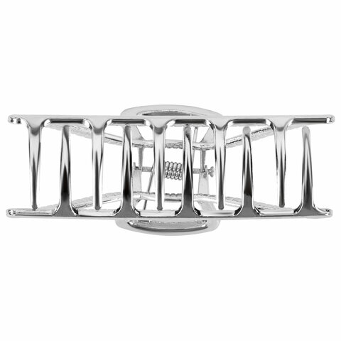 Краб для волос 7,8 см, серебристый, MONTE VITA (МОНТЕ ВИТА), 457016 Краб для волос 7,8 см, серебристый, MONTE VITA (МОНТЕ ВИТА), 457016