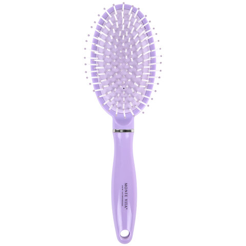Расческа для волос массажная 23,5х6,5 см, цвета АССОРТИ MONTE VITA (МОНТЕ ВИТА),