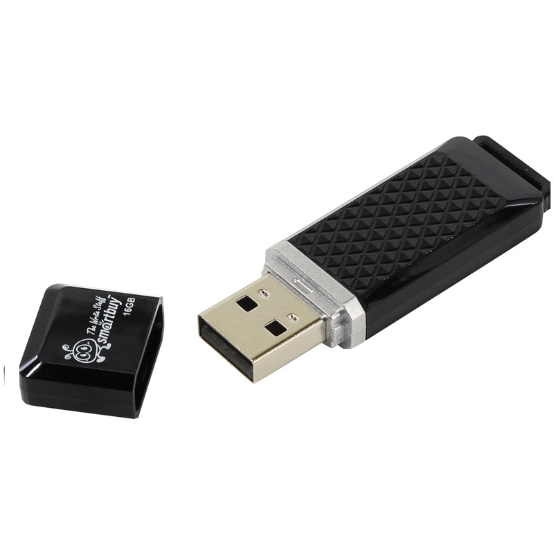 Память Smart Buy USB Flash 16GB Quartz черный: SB16GBQZ-K штр.: 4690626026537 Память Smart Buy USB Flash 16GB Quartz черный: SB16GBQZ-K штр.: 4690626026537