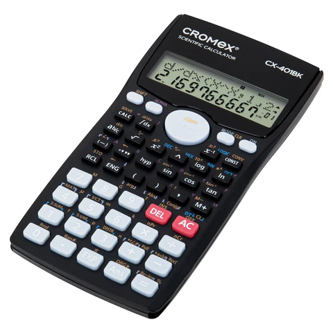 Калькулятор инженерный CROMEX (КРОМЕКС) CX-401BK (155х80 мм), 401 функция, 10+2 Калькулятор инженерный CROMEX (КРОМЕКС) CX-401BK (155х80 мм), 401 функция, 10+2