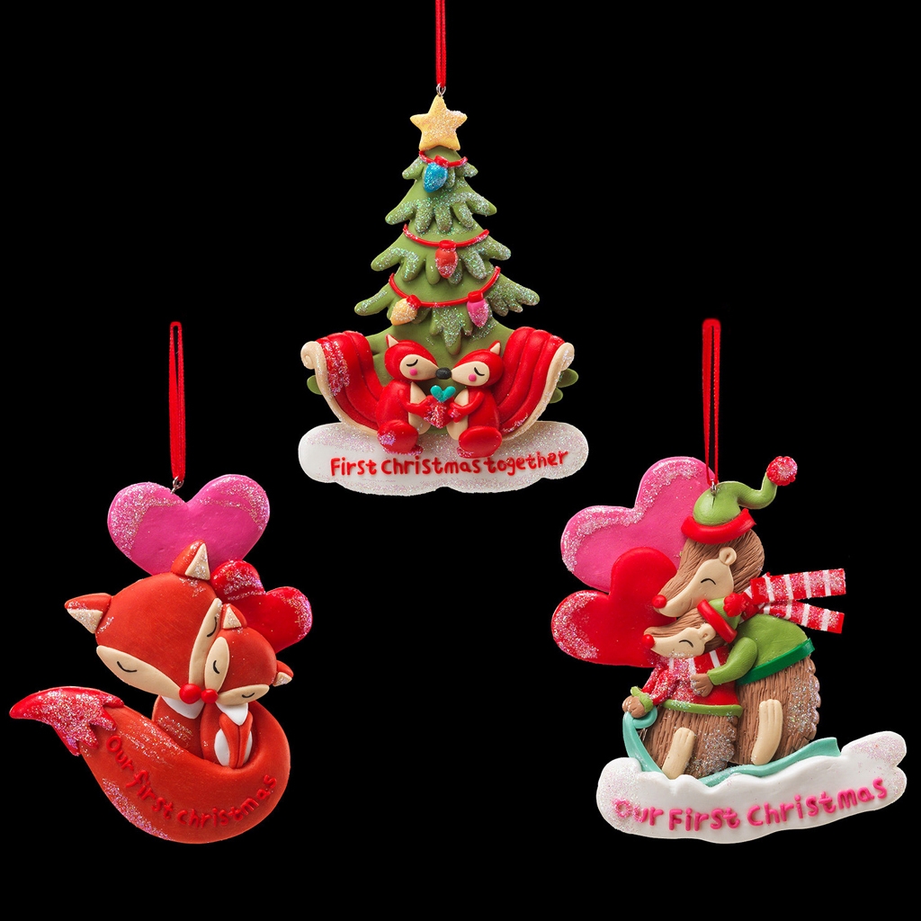 Украшение ErichKrause Рождество для двоих 12см Украшение ErichKrause Рождество для двоих 12см