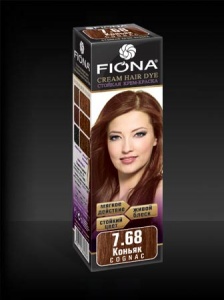 Fiona Крем-краска Коньяк 7.68/6768 Fiona Крем-краска Коньяк 7.68/6768