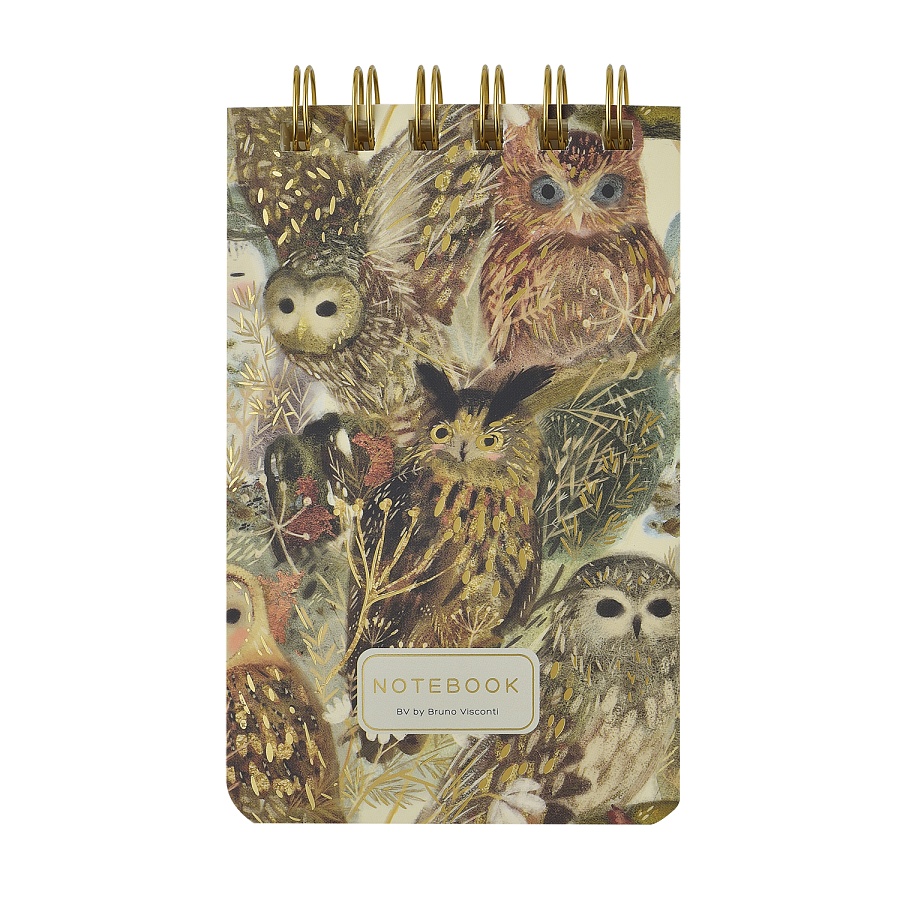 БЛОКНОТ НА ГРЕБНЕ «CUTE JOURNAL» A6-, BV, 100 Л. "FAUNA. ВОЛШЕБНЫЕ БЛОКНОТ НА ГРЕБНЕ «CUTE JOURNAL» A6-, BV, 100 Л. "FAUNA. ВОЛШЕБНЫЕ