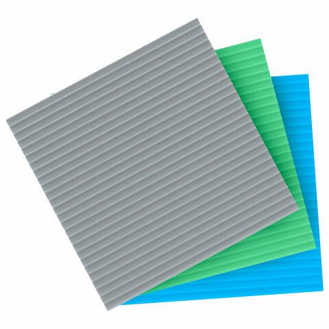 Салфетки губчатые для уборки кухни 15х15 см, ЦЕЛЛЮЛОЗНЫЕ, КОМПЛЕКТ 3 шт.,