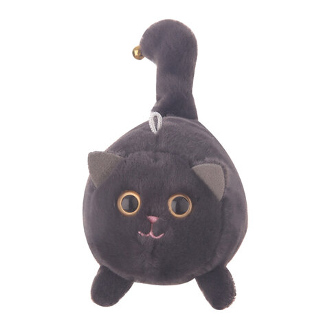 Игрушка пищалка мягкая заводная "Котик," высота 14 см, ассорти 2