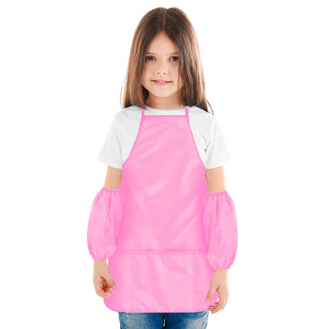 Фартук с нарукавниками для уроков труда ПИФАГОР, 3 кармана, стандартный размер, Фартук с нарукавниками для уроков труда ПИФАГОР, 3 кармана, стандартный размер,